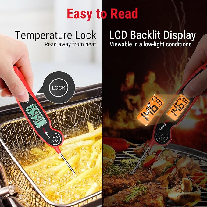 TempPro TP605 Instant Read Meat Thermometer - Image 5