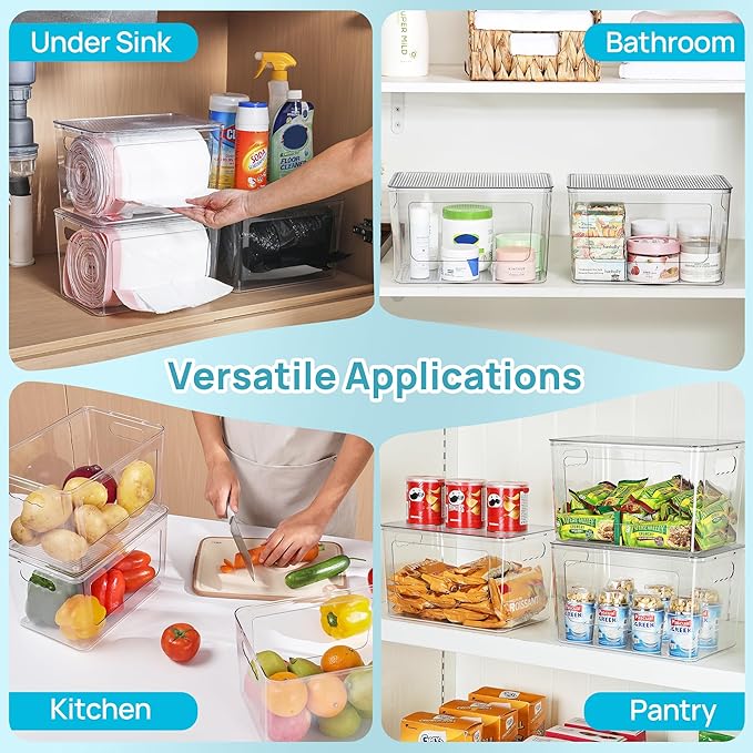 Vtopmart 1 Pack Trash Bag Holder, Stackable Garbage Bag Dispenser - Image 8