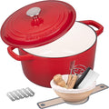VORRINGARD Enameled Cast Iron Dutch Oven Pot by Unknown