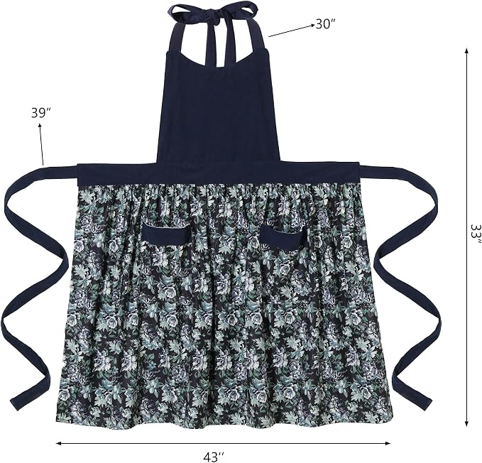 Cute Floral Aprons for Women - Image 6