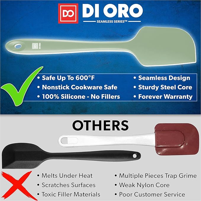 di Oro Living Silicone Spatula Set - Image 2