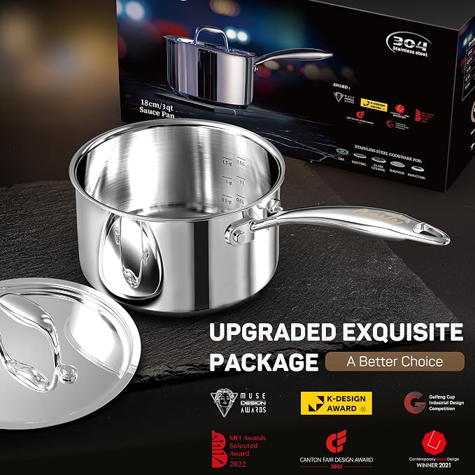 Ciwete 3 Qt Saucepan with Lid - Image 4