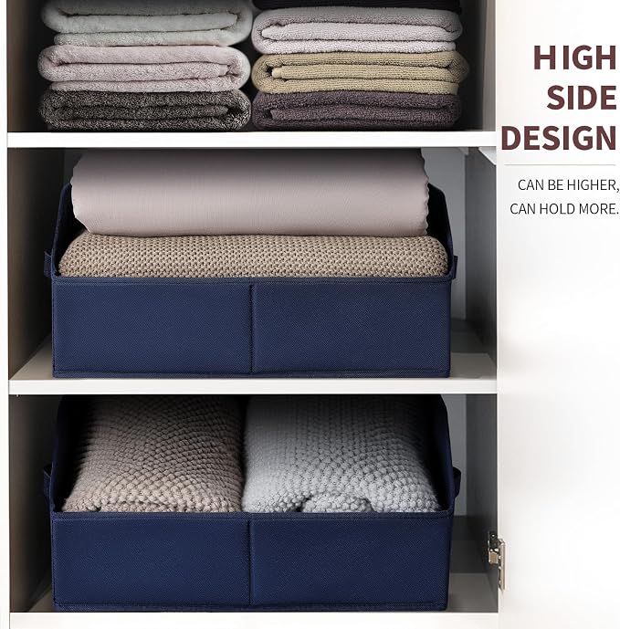 Homsorout Closet Baskets for Shelves Trapezoid - Image 2