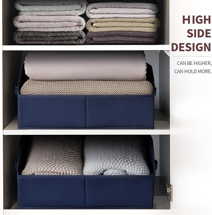 Homsorout Closet Baskets for Shelves Trapezoid - Image 4
