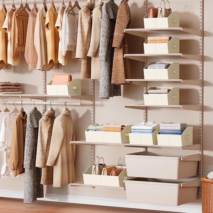 Homsorout Trapezoid Closet Shelf Organizer - Image 3