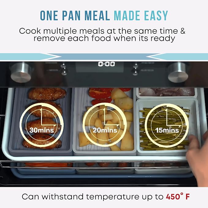 Sandunes Silicone Sheet Pan Dividers - Image 2