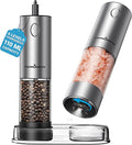 ThermoMaven Upgraded Larger Capacity Electric Salt and Pepper Grinder Set by ThermoMaven