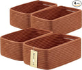 MiniArk Small Storage Baskets for Organizing | Closet Organizer Bins | Shelf by MiniArkStorageBasketsHome