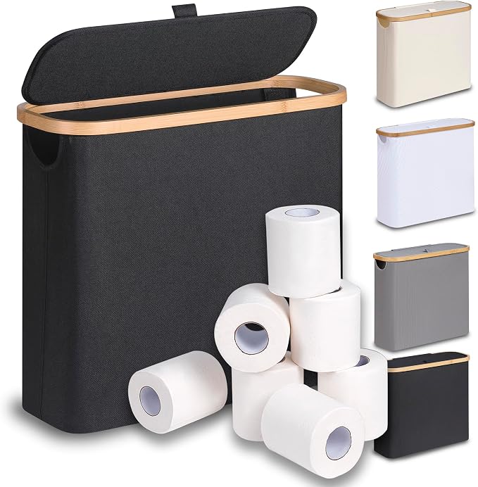 efluky Toilet Paper Basket 28L, Toilet Paper Holder by efluky