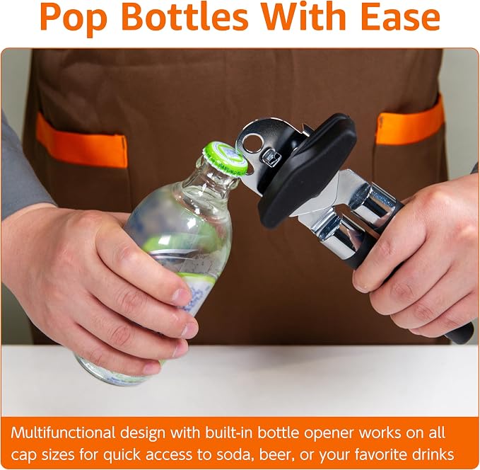 Amazon Basics Multi-function Manual Can Opener and Bottle Opener - Image 2