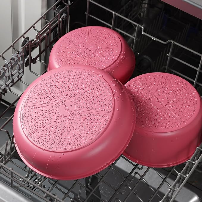 CAROTE Ceramic Pots and Pans Set Non Stick, Nonstick Kitchen Cookware Sets - Image 7