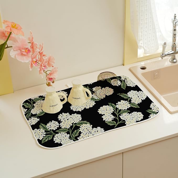 Spring Dish Drying Mat 18x24 Inches - Image 3