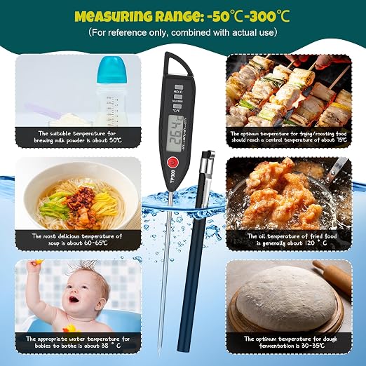 Copkim 10 Set Waterproof Food Thermometer - Image 4