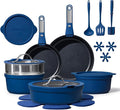 CAROTE 22pcs Pots and Pans Set Non Stick, Nonstick Cookware Set, by CAROTE