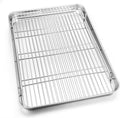 Homikit Baking Sheet with Rack, Big Bacon Baking Tray with Cooling Rack by Homikit