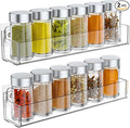 Transparent Acrylic Adhesive Spice Rack by Unknown