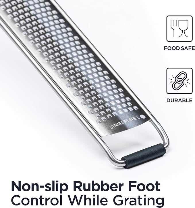 Deiss PRO Citrus Zester & Manual Cheese Grater - Image 8