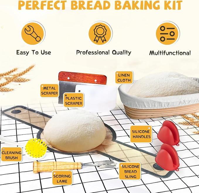 Cast Iron Dutch Oven for Bread Baking, - Image 6