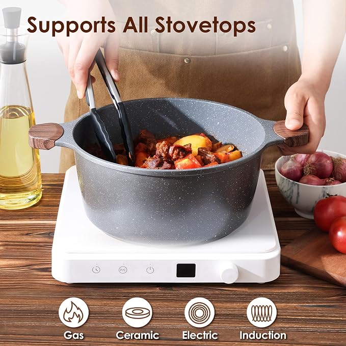 SENSARTE Nonstick Stock Pot - Image 5