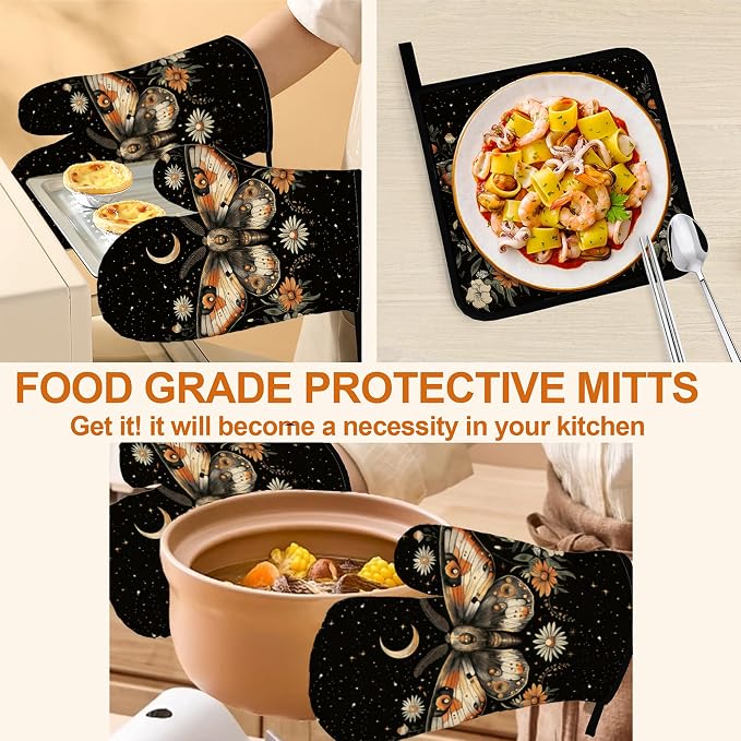 Oven Mitts and Hot Pads Set - Image 5