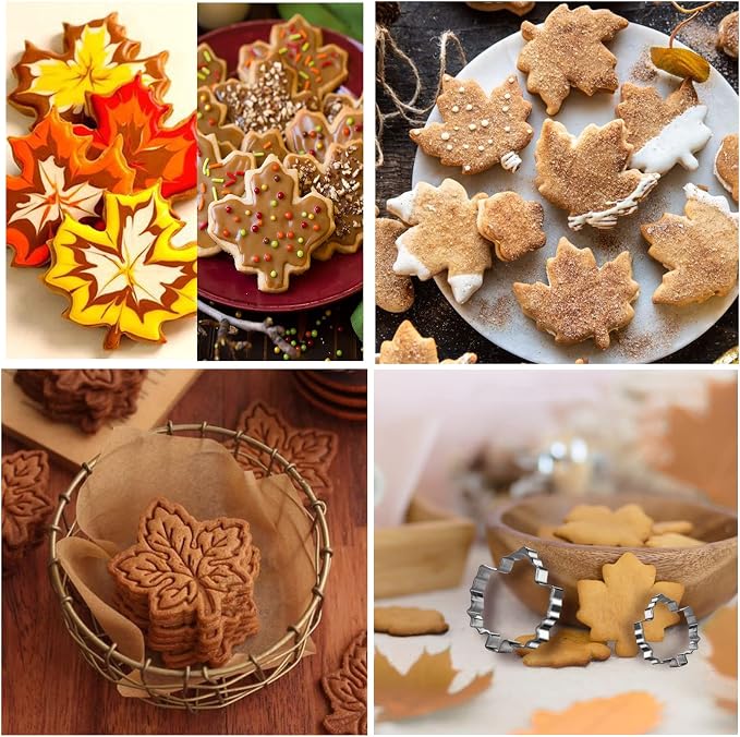 Maple Cookie Cutters Thanksgiving Day, 5 Pack - Image 4