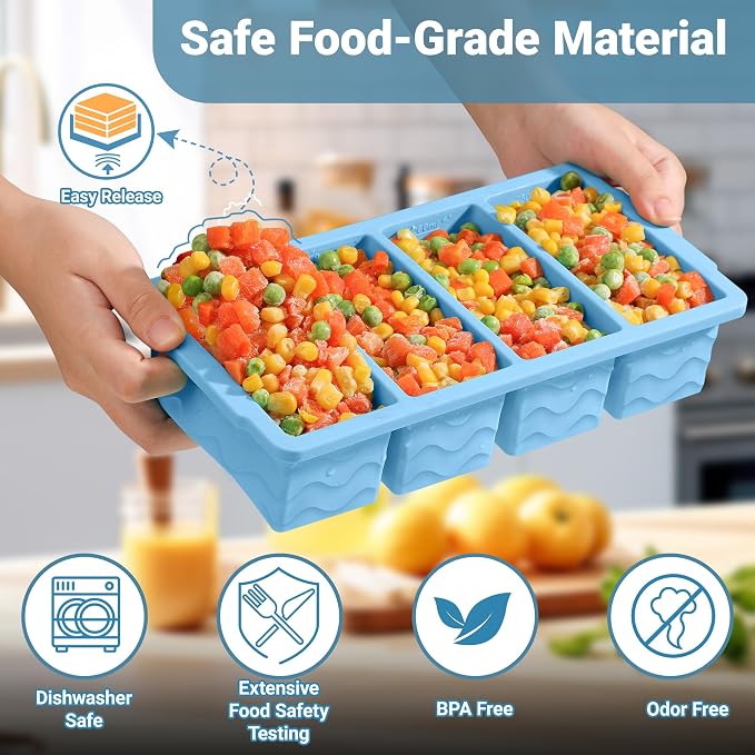 Silicone Freezer Molds for Soup - Image 4