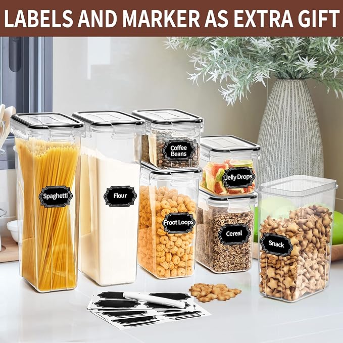 PRAKI Airtight Food Storage Containers Set - Image 6