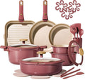 CAROTE 26 Pcs Pots and Pans Set, Nonstick Cookware Sets by CAROTE
