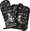 Slohif Funny Oven Mitts and Pot Holder by Slohif