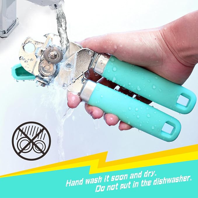 PrinChef Can Opener Manual, Can Tin Bottle Opener - Image 6
