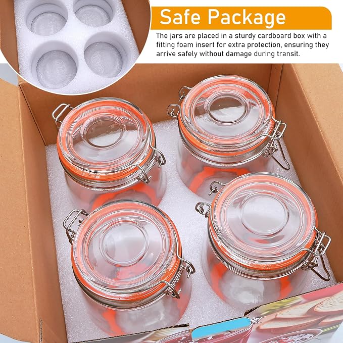 32 oz Wide Mouth Mason Jars - Image 6