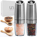 Urban Noon Gravity Salt and Pepper Grinder Set by urbannoon