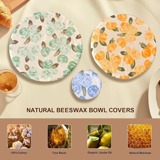 Reusable Bowl Covers for Bread Proofing - Image 3