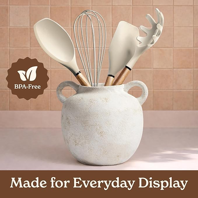 Country Kitchen Non Stick Silicone Utensil Set - Image 6