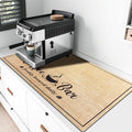 CooRug Absorbent Coffee Mat, Fashion Dish Drying Mat by CooRug
