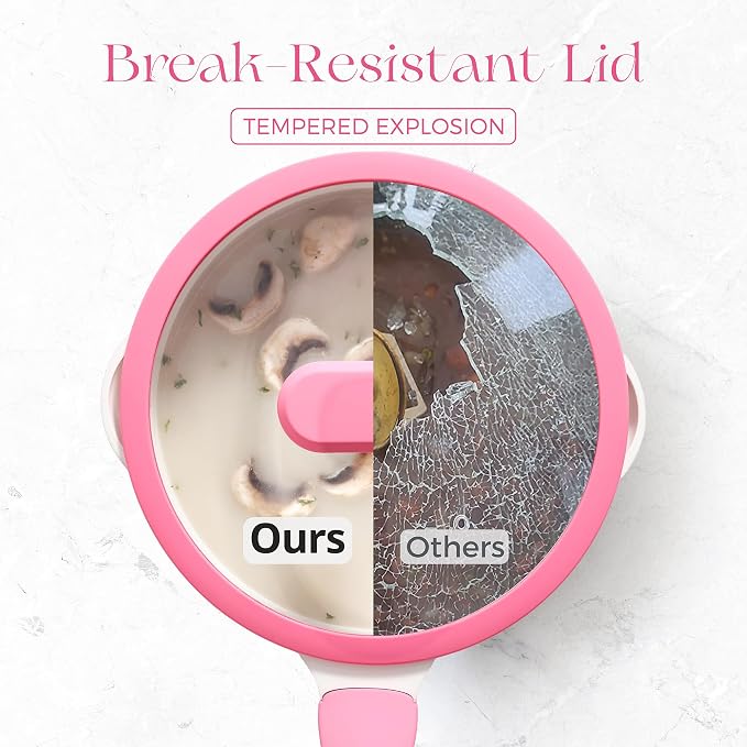 PRICUSIS Ceramic Nonstick Saucepan - Image 6