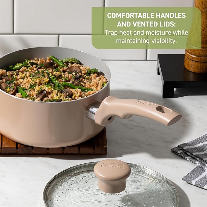 T-fal Refresh Ceramic Nonstick Saute Pan - Image 4