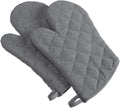 DII Basic Terry Collection 100% Cotton Quilted, Oven Mitt, 2 Piece by DII