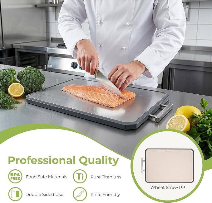 Freshware Titanium Cutting Board - Image 3