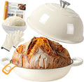AHJ 6QT Dutch Oven For Bread Baking, Enameled Cast Iron Dutch Oven Pot by AHJ