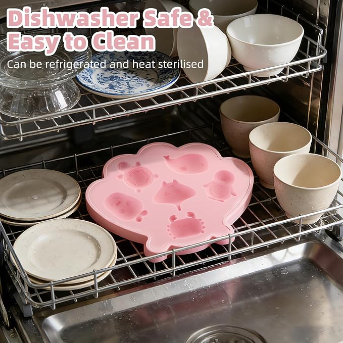 Fu Store Ice Cube Tray Shell Silicone Ice Cube Trays - Image 7
