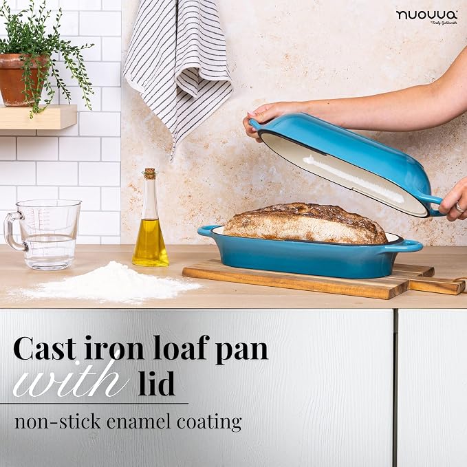 Enamelled Cast Iron Bread Loaf Pot – Dutch Oven - Image 5