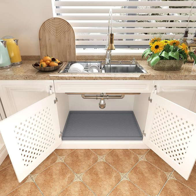TigeJoy 40" x 22" Under Sink Mats - Image 6