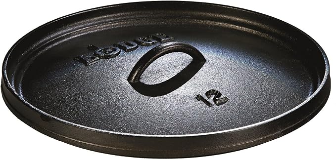 Lodge 8 Quart Pre-Seasoned Cast Iron Camp Dutch Oven - Image 2