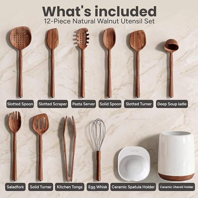Wooden Spoons for Cooking - Image 2