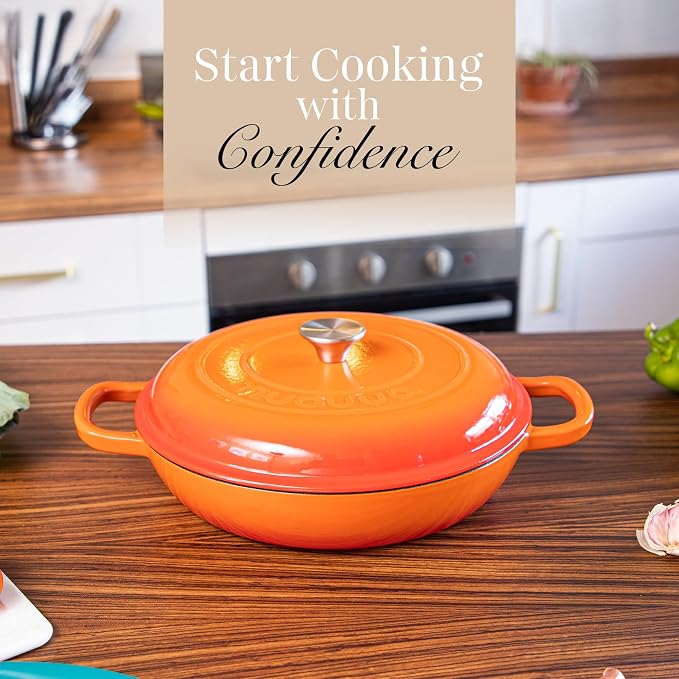 Shallow Cast Iron Casserole - Image 9