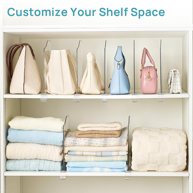 Vtopmart 12 Pack 12in Height Shelf Dividers - Image 6
