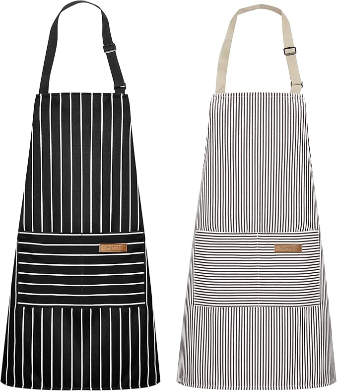 Syntus Chef Apron for Men Women Kitchen Cooking Apron by Syntus