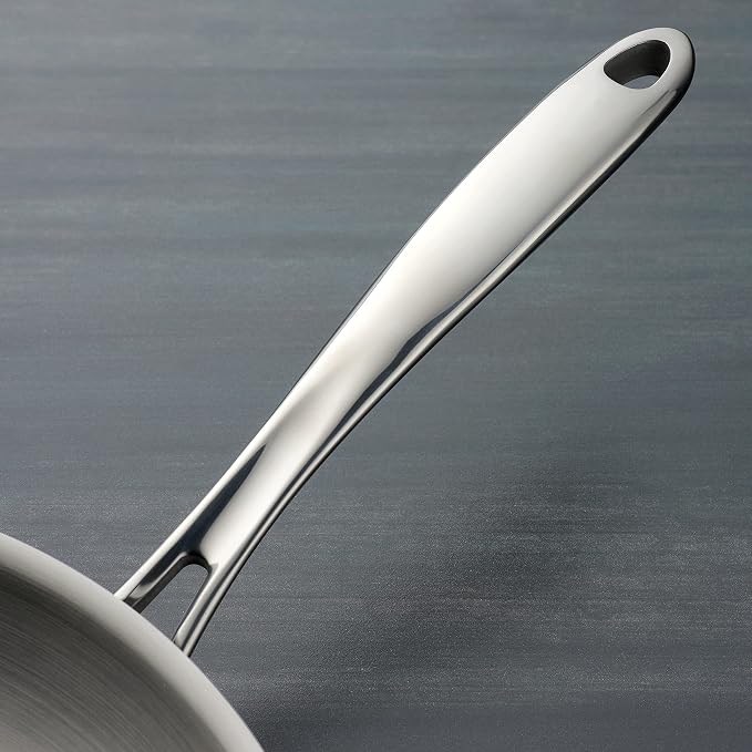Tramontina Tri-Ply Clad Stainless Steel 2-Quart Small Sauce Pan - Image 4