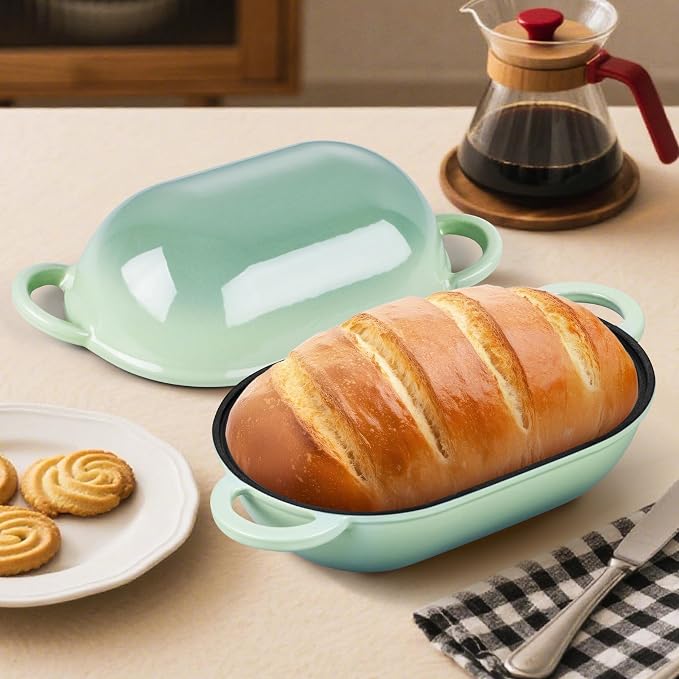 Homikit Enameled Cast Iron Dutch Oven - Image 4